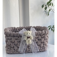 Ayıcıklı Kahve Bebek Sepeti