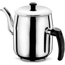 Feyza Design Bakalit Saplı Osmanlı Tarzı Bakalit Demlik ve Çaydanlık Takımı