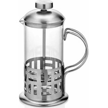 Feyza Design Paslanmaz Çelik French Press, Şık ve Dayanıklı Kahve Demleme Aracı