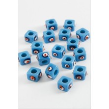 Zero Land Storozal Cam Nazar Küp Boncuk 1 Adet - Mi