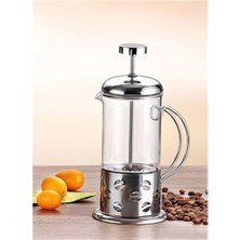 Feyza Design Paslanmaz Çelik French Press 350ML, Şık ve Dayanıklı Kahve Demleme Aracı