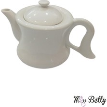 Feyza Design Şık Sadem Porselen Demlik, Çay Demleme ve Sunum Için Güzel Seçenek