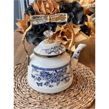 Feyza Design Paslanmaz Emaye Çaydanlık, Şık ve Dayanıklı Tasarım