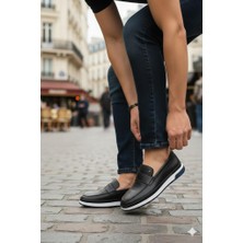 James Franco 9240 Rahat Hakiki Deri Loafer Erkek Ayakkabı