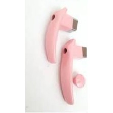 Feyza Design Pembe Metal Çaydanlık Kulp, Şık ve Dayanıklı Yemek Takımı Parçası