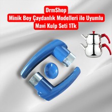 Feyza Design Minik Boy Çaydanlıklar Için Uygun Kulp Takımı, 8 cm ve 9 cm Ölçüler