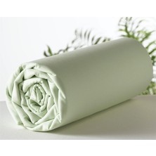 Maki Home %100 Pamuklu Açık Yeşil 100X200+50X70 Tek Kişilik Lastikli Çarşaf Takımı