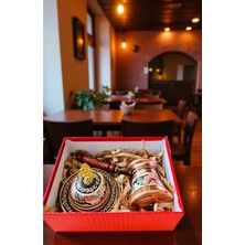 Feyza Design Bakır Cezve ve Lokumluk Hediye Kutulu Seti, Şık ve Kullanışlı Tasarım