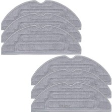 Özgürce Roborock S8 Sonic Mopping Pro Ultra Için 6 Adet Yedek Paspas Seti