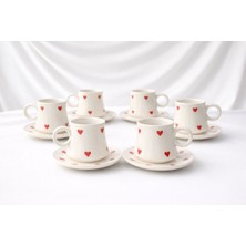 Feyza Design 12 Parça Kahve Fincanı Takımı, Şık ve Dayanıklı Tasarım