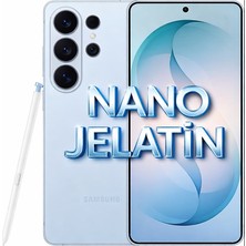 Rova Samsung Galaxy S26 Plus Uyumlu Ön Body Şeffaf Ultra Ekran Koruyucu Nano Jelatin