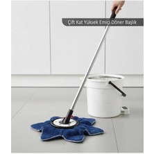 Özgürce Mega Boy Yuvarlak Paspas Yedek Ucu ile Temizlikte Kolaylık ve Konfor