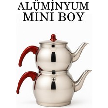 Feyza Design Mini Alüminyum Küre Çaydanlık, Şık ve Dayanıklı Tasarım