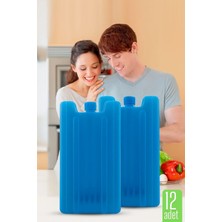 Creatividad Solutions Buz Aküsü Buz Kasedi Soğutucu Kasedi Piknik Kamp Buz Aküsü 12'li 720632