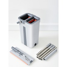 Özgürce Pratik Tablet Mop Temizlik Seti, Kirli Su Ayrı Hazneli, Mikrofiber Bezli