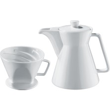 Feyza Design Filtreli Kahve Demliği 1 Litre, Şık ve Pratik Kahve Demleme Aleti