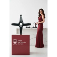 Creatividad Solutions Emily Sterling Serisi Emaye Moka Pot ve Cezve Ocak Küçültücü - Kamp Yardımcısı 722824