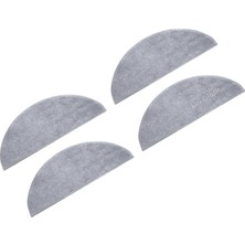 Özgürce Roborock Q8 Max Pro RRA1TAL Uyumlu 4'lü Mop Paspas Bezi Seti