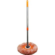 Özgürce Pratik ve Kullanışlı Yuvarlak Ayarlı Döner Mop, Temizlikte Kolaylık Sağlar