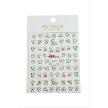 Zero Land Storozal Sünger Tattoo Dövme Sticker - Yeşil