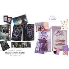 Ephesus Yayınları Saka ve Sanrı 4 Kutulu Yan Boyalı ve Dört Çeyrek 2 Hediyeli Kutu Ciltli