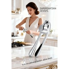 Creatividad Solutions Sarımsak Ezici 304 Paslanmaz Çelik Stella Classic Design 721064