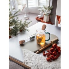 Feyza Design Cam Çay Demliği ve Süzgeç Takımı, Şık ve Kullanışlı Set