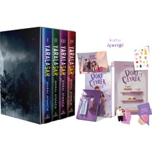 Ephesus Yayınları Yaralasar Serisi Ciltli Kutulu Set 4 Kitap Maral Atmaca Yazarlı Dört Çeyrek 2 Hediyeli Kutu