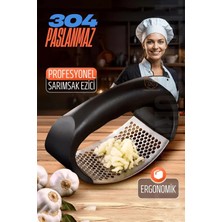 Creatividad Solutions Sarımsak Ezici Zencefil Meyve Ezici 304 Paslanmaz Çelik 721211