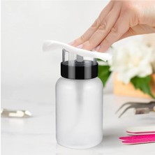 Creatividad Solutions Aseton Için Basmalı Dispenser  - Aseton, Alkol ve Makyaj Temizleyici Için Pratik Pompalı Set