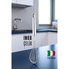 Creatividad Solutions Inox Çelik Çırpıcı Italyan Dizayn 722006