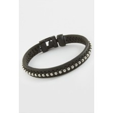 Store Mania Ieg™ Noktalı Kaliteli Suni Deri Bileklik