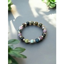 Bonicce Turmalin Taşı Gerçek Doğal Taş Bileklik