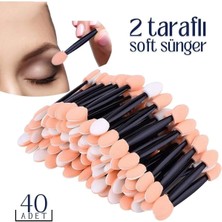 Creatividad Solutions Göz Farı Süngeri 40’lı Paket – Çift Uçlu, Profesyonel Makyaj Aplikatörü 718662