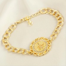 Nuveden Ieg™ Osmanlı Tuğralı Taşlı Bileklik