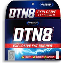 Gaspari Nutrition Gasparı Dtn8 -Explosive Fat Burner - Stress Support And Laser Mental Focus, 60 Capsul. Usa Version