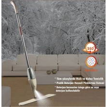 Özgürce Pratik Pazarız Sprey Mop ve 5 Yedek Bez ile Temizlik Kolaylığı