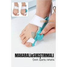 Creatividad Solutions Makaralı Ayarlanabilir Mekanizmalı Bunyo N Düzeltici - Ortopedik Gece ve Gündüz Ateli 722658