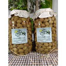 Aydın Yöresi Memecik Cinsi Sofralık Tatlandırılmış Çizik Zeytin (2+2 Kg)