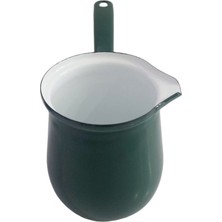 Feyza Design Ebru Metal Emaye Nostalji Cezve No:5, Şık ve Dayanıklı Tasarım