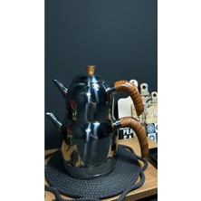 Feyza Design Ahşap Desenli Çaydanlık Kulpu, Şık ve Dayanıklı Tasarım