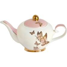 Feyza Design Şık ve Dayanıklı Çay Demliği Seti 4 Fincan Kapasiteli