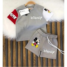 Yazlık Alt Üst Şortlu Takım Pamuklu Kumaş