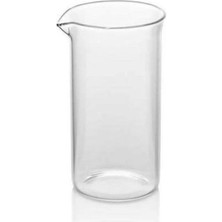 Feyza Design 350ML French Press Yedek Cam, Şık ve Dayanıklı Tasarım