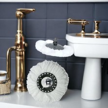 Özgürce Pratik ve Dayanıklı Dönerli Mop Yedekleri, 2'li Set, Hijyenik Temizlik Sağlar