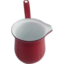 Feyza Design Ebru Metal Emaye Nostalji Cezve No:5, Şık ve Dayanıklı Tasarım