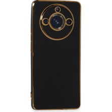 Hayat Store Realme 11 Pro Kılıf Volet Silikon - Siyah