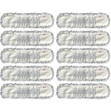 Özgürce Yüksek Kaliteli Mikrofiber Mop Seti 40 Cm, 10'lu Paket