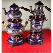 Feyza Design Bakır Semaver, Termostatlı, Büyük Boy, Dayanıklı, Şık ve Kullanışlı