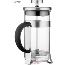 Feyza Design Paslanmaz Çelik French Press Kahve Demleme Maskesi, Şık ve Dayanıklı